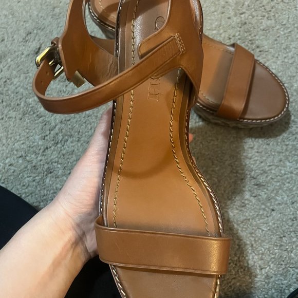 Coach Wedges Size 7.5 - Picture 3 of 5